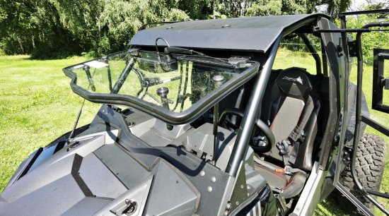Glass Tilt out Windshield for Polaris RZR Turbo S 2018 - 2021 + Wiper + Washer accessory