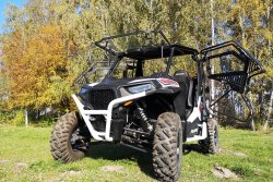 Polycarbonat Cabin for Polaris 1000S 2016-2020 including: Roof + Modular Glass Windshield + Wiper + Washer accessory + Doors (dismountable) + rear pannel