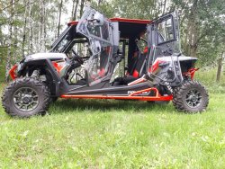 4 Doors (left + right, front + rear) for Polaris RZR XP4 1000 / XP4 Turbo 2014-2018